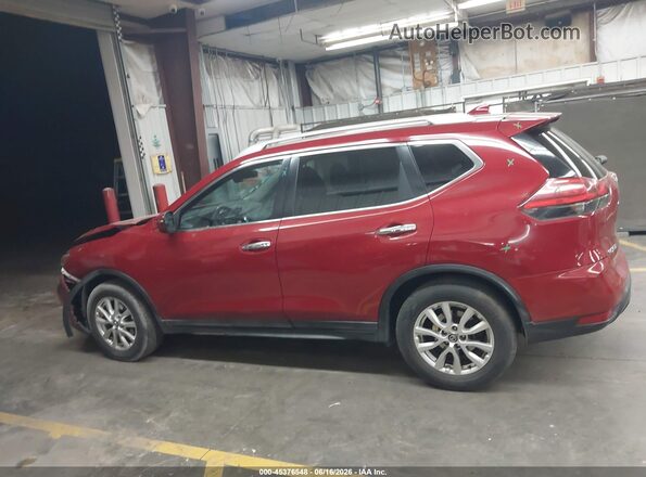 5N1AT2MT8HC744740 2017 NISSAN ROGUE Red Vista interior de 360 grados