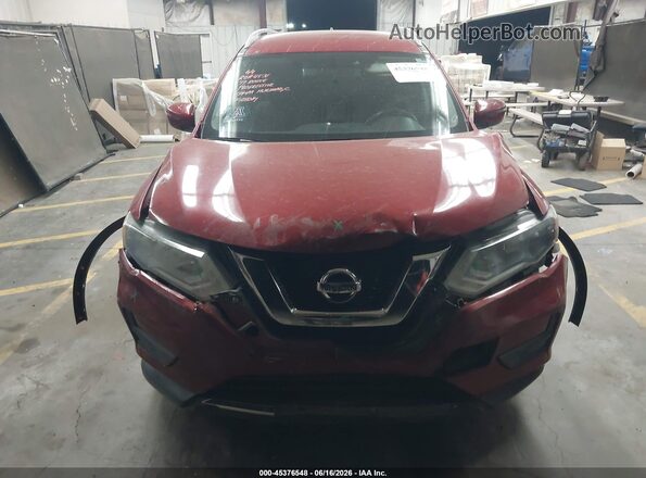 5N1AT2MT8HC744740 2017 NISSAN ROGUE Red Vista del cuadro de instrumentos