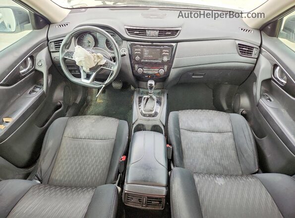 5N1AT2MT8HC769752 2017 NISSAN ROGUE White Вид панелі приладів