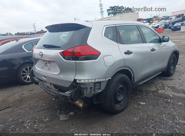 5N1AT2MT8HC773784 2017 NISSAN ROGUE Silver Rear right