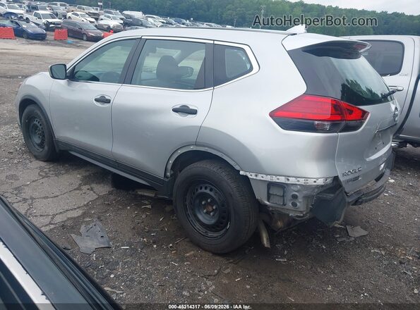 5N1AT2MT8HC773784 2017 NISSAN ROGUE Silver Rear left