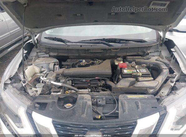 5N1AT2MT8HC773784 2017 NISSAN ROGUE Silver Rear view