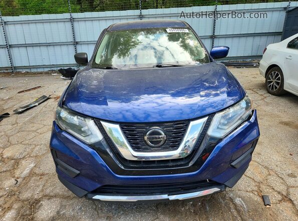 5N1AT2MT8JC760040 2018 NISSAN ROGUE Blue Вид спереду