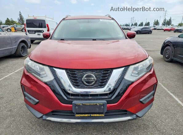 5N1AT2MT8JC762936 2018 NISSAN ROGUE Red 