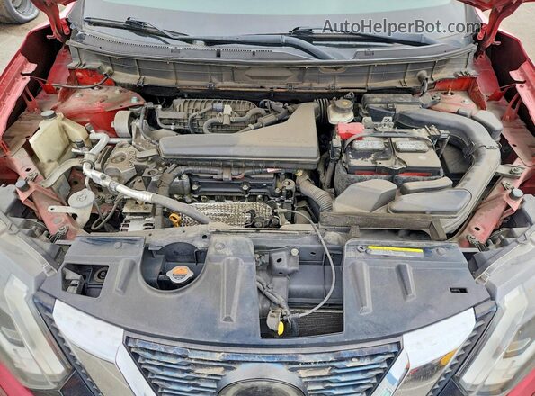 5N1AT2MT8JC762936 2018 NISSAN ROGUE Red 