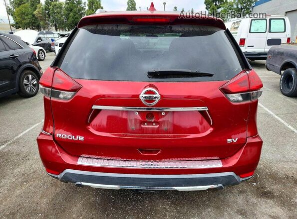 5N1AT2MT8JC762936 2018 NISSAN ROGUE Red 