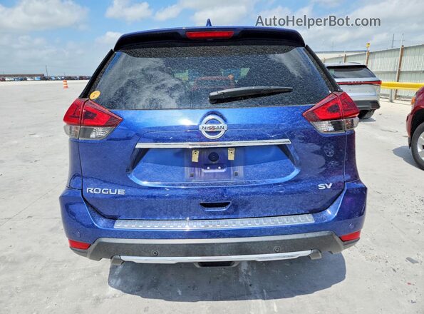 5N1AT2MT8KC766549 2019 NISSAN ROGUE Blue Հետևի տեսք