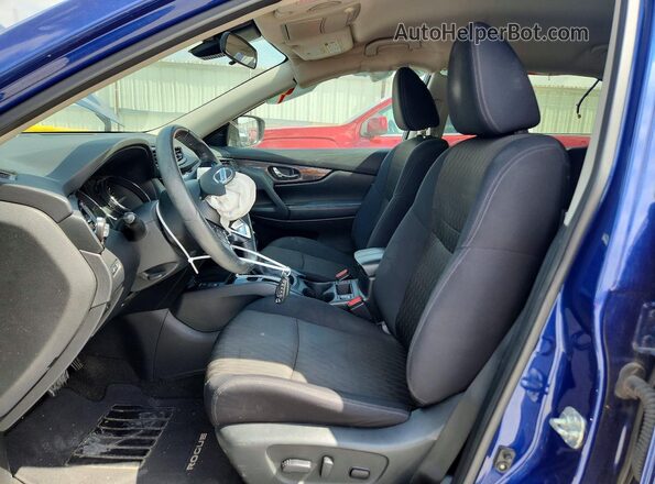 5N1AT2MT8KC766549 2019 NISSAN ROGUE Blue Սալոնի դիմացի տեսք