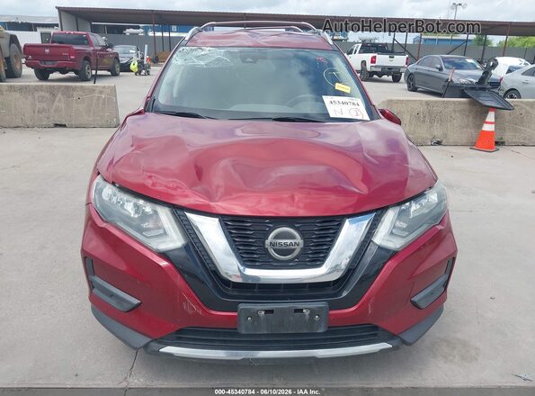 5N1AT2MT8KC798689 2019 NISSAN ROGUE Burgundy Դիմացի տեսք