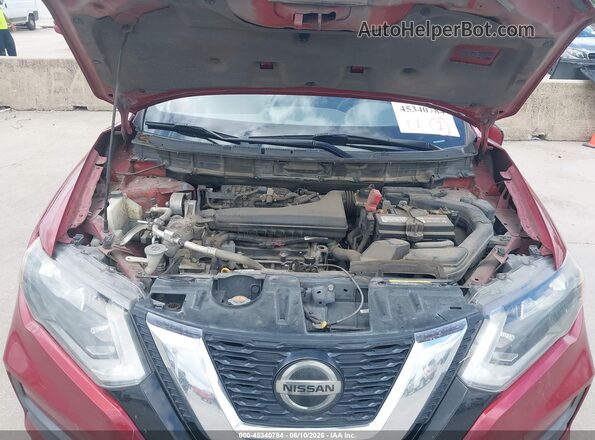 5N1AT2MT8KC798689 2019 NISSAN ROGUE Burgundy Հետևի տեսք