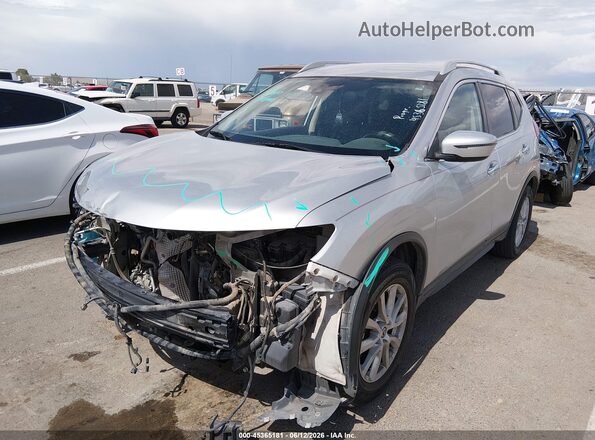 5N1AT2MT8LC711097 2020 NISSAN ROGUE Silver წინა მარცხენა ხედი სამი მეოთხედიდან