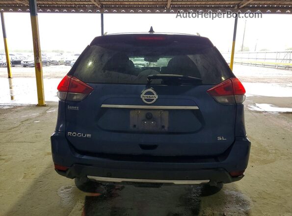 5N1AT2MT8LC742690 2020 NISSAN ROGUE Blue Vista trasera
