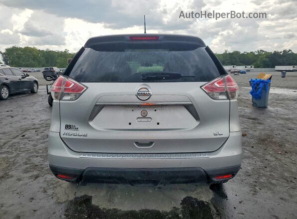 5N1AT2MT9GC740145 2016 NISSAN ROGUE Silver Հետևի տեսք