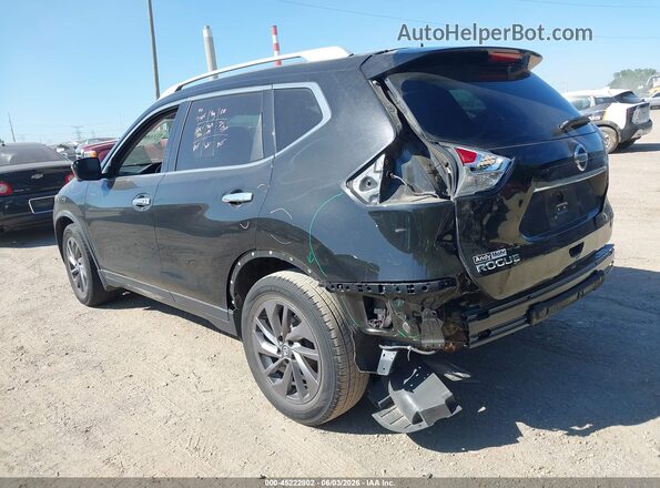 5N1AT2MT9GC786011 2016 NISSAN ROGUE Black Rear left