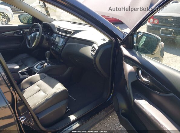5N1AT2MT9GC786011 2016 NISSAN ROGUE Black Front interior view