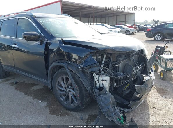 5N1AT2MT9GC853383 2016 NISSAN ROGUE Black Front view
