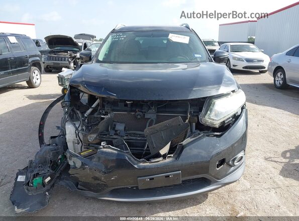 5N1AT2MT9GC853383 2016 NISSAN ROGUE Black Rear interior view