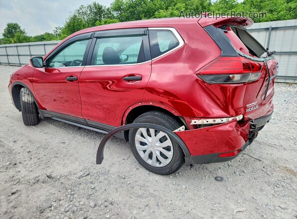 5N1AT2MT9HC841154 2017 NISSAN ROGUE Red უკანა მარცხენა