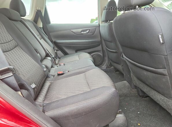 5N1AT2MT9HC841154 2017 NISSAN ROGUE Red უკანა სალონის ხედი