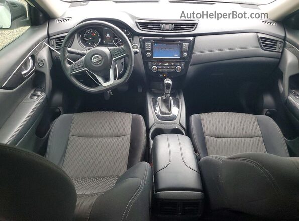 5N1AT2MT9HC861517 2017 NISSAN ROGUE White Առջևի վահանակի տեսք