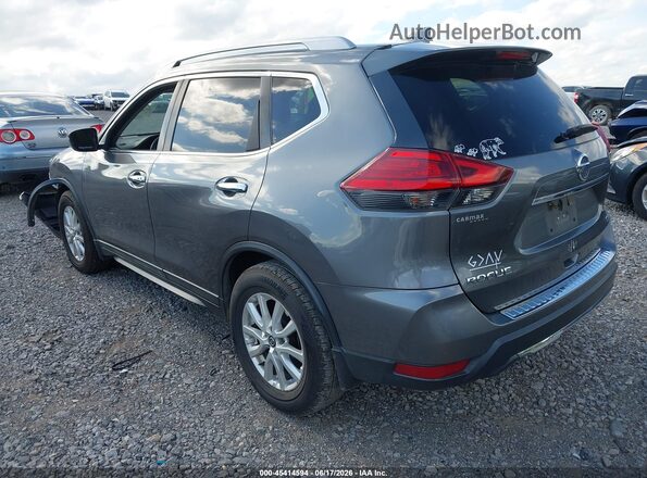 5N1AT2MT9HC869519 2017 NISSAN ROGUE Gray Trasero izquierdo