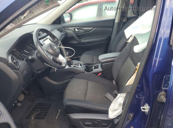 5N1AT2MT9HC887387 2017 NISSAN ROGUE Blue Սալոնի դիմացի տեսք
