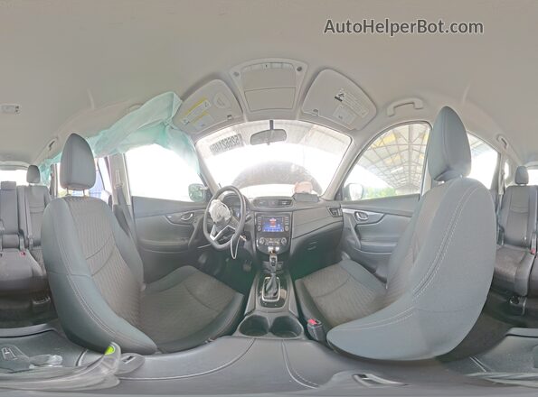 5N1AT2MT9JC748723 2018 NISSAN ROGUE Черный Панорамный вид салона 360°