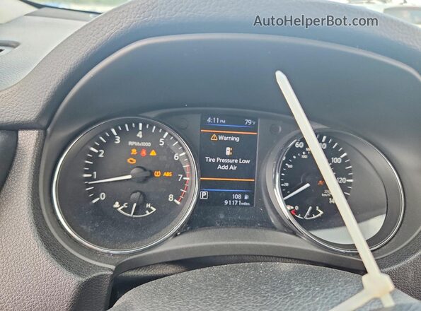 5N1AT2MT9JC763366 2018 NISSAN ROGUE Gray Սարքավորումների վահանակի տեսք