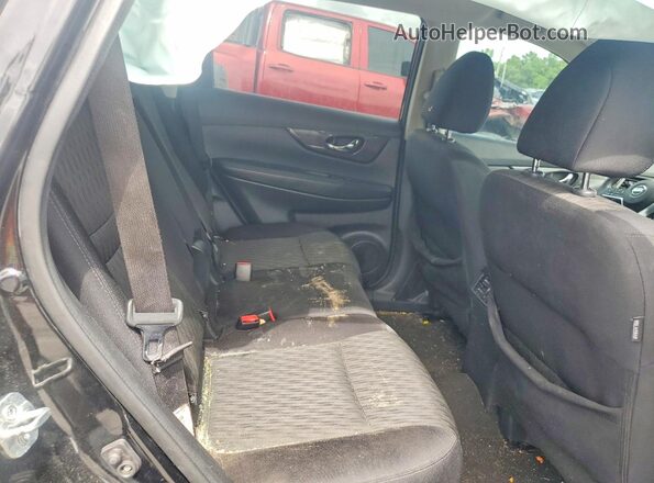 5N1AT2MT9JC783505 2018 NISSAN ROGUE Black Rear seats view