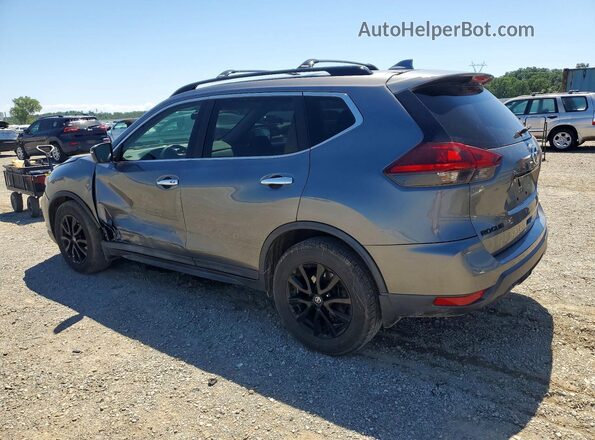 5N1AT2MT9JC839538 2018 NISSAN ROGUE Gray Trasero izquierdo