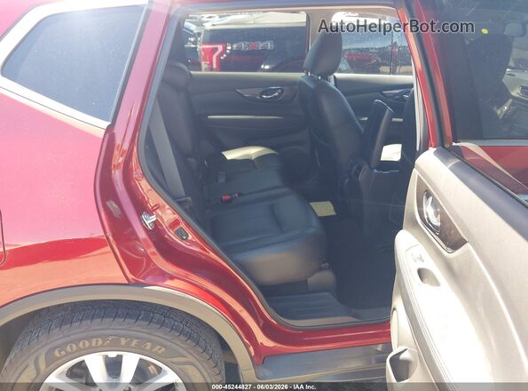 5N1AT2MT9JC852810 2018 NISSAN ROGUE Красный Вид наклейки с VIN-кодом