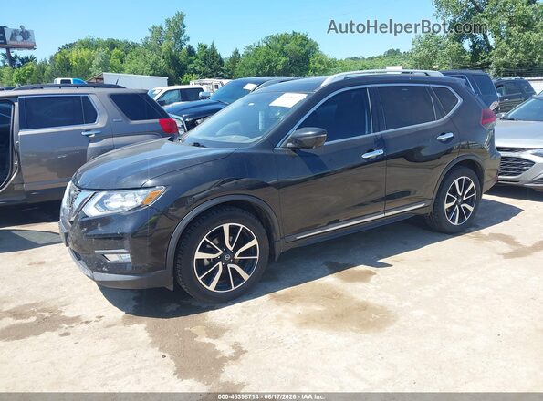 5N1AT2MT9KC716193 2019 NISSAN ROGUE Black Przód lewy