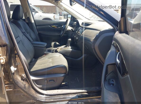 5N1AT2MT9KC716193 2019 NISSAN ROGUE Black Widok wnętrza z przodu