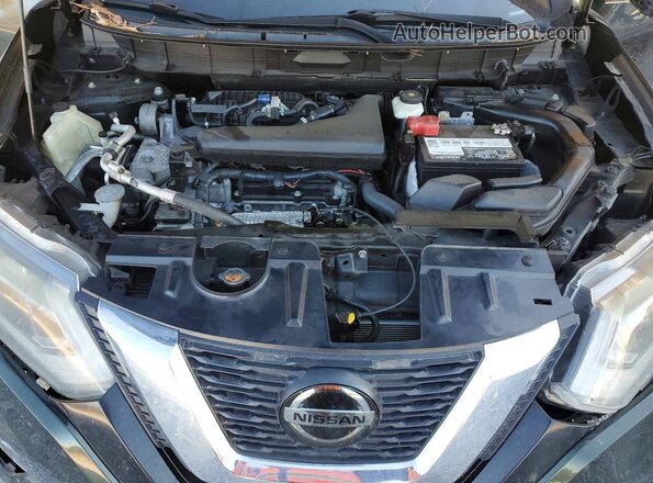 5N1AT2MT9KC757052 2019 NISSAN ROGUE Green Widok wnętrza z tyłu