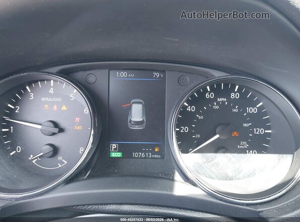 5N1AT2MT9KC770920 2019 NISSAN ROGUE Gray Vista de los asientos traseros