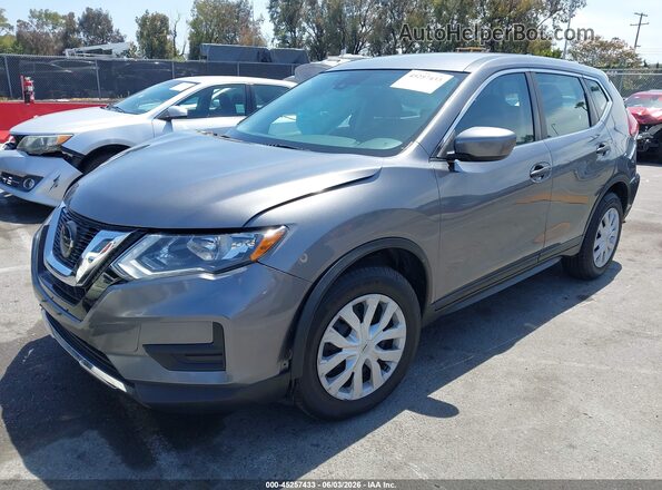 5N1AT2MT9KC770920 2019 NISSAN ROGUE Gray Vista tres cuartos delantera izquierda