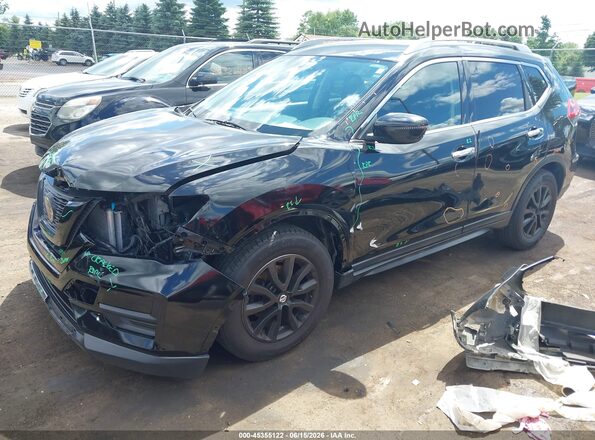 5N1AT2MT9KC828251 2019 NISSAN ROGUE Black წინა მარცხენა ხედი სამი მეოთხედიდან
