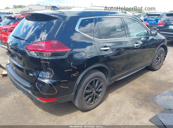 5N1AT2MT9KC828251 2019 NISSAN ROGUE Black უკანა მარჯვენა