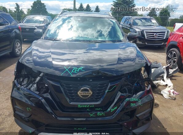 5N1AT2MT9KC828251 2019 NISSAN ROGUE Black ხელსაწყოთა პანელის ხედი