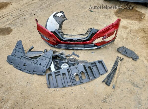 5N1AT2MT9LC707348 2020 NISSAN ROGUE Red VIN კოდის სტიკერის ხედი