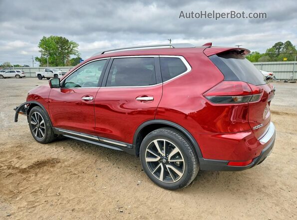 5N1AT2MT9LC707348 2020 NISSAN ROGUE Red უკანა მარცხენა