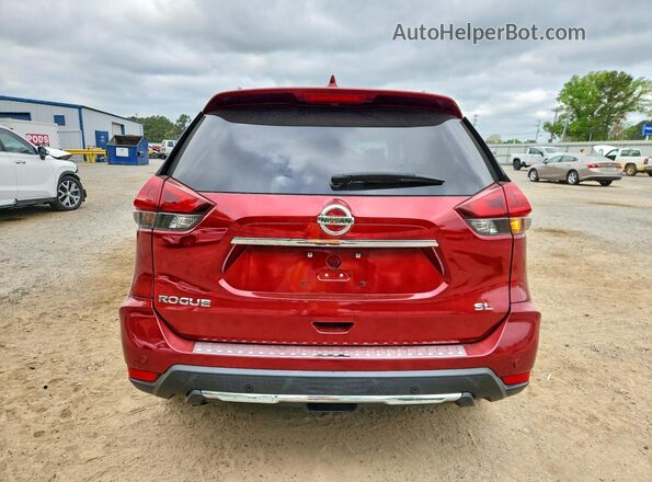 5N1AT2MT9LC707348 2020 NISSAN ROGUE Red უკანა ხედი