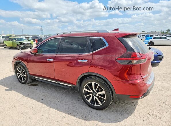 5N1AT2MT9LC726630 2020 NISSAN ROGUE Red Tył lewy