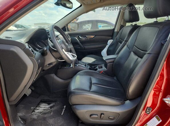 5N1AT2MT9LC726630 2020 NISSAN ROGUE Red Widok wnętrza z przodu