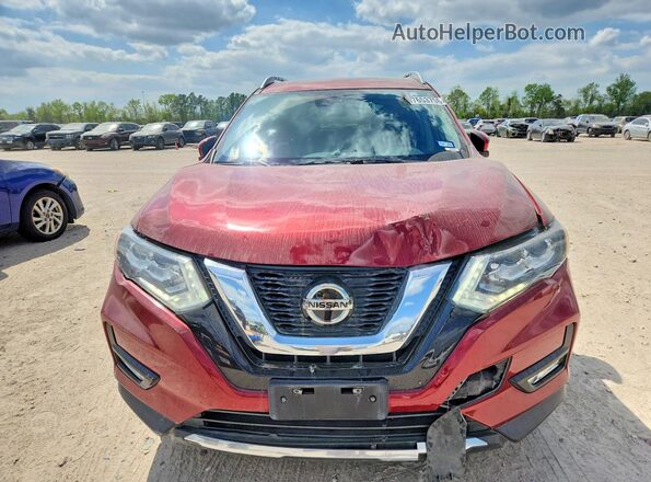 5N1AT2MT9LC726630 2020 NISSAN ROGUE Red Widok z przodu