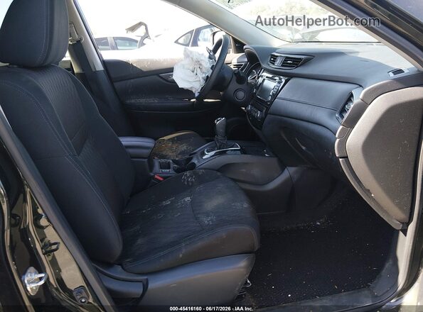 5N1AT2MT9LC754041 2020 NISSAN ROGUE Black Widok wnętrza z przodu