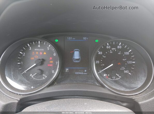 5N1AT2MT9LC817266 2020 NISSAN ROGUE Blue Widok tylnych siedzeń