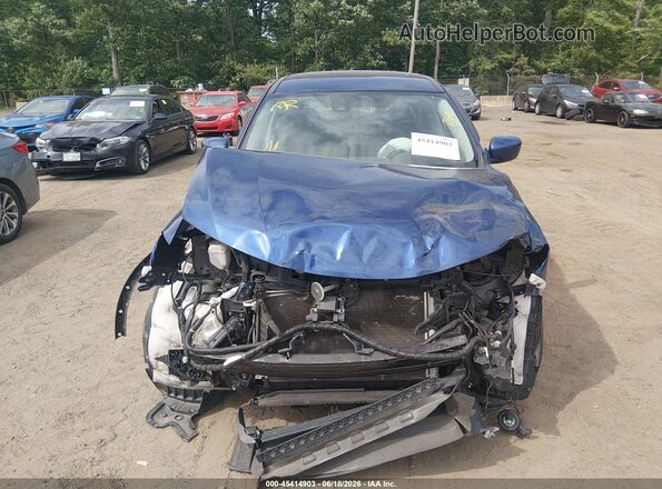 5N1AT2MT9LC817266 2020 NISSAN ROGUE Blue Widok wnętrza z tyłu