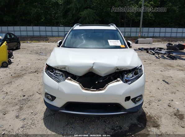 5N1AT2MTXGC759643 2016 NISSAN ROGUE White Սարքավորումների վահանակի տեսք