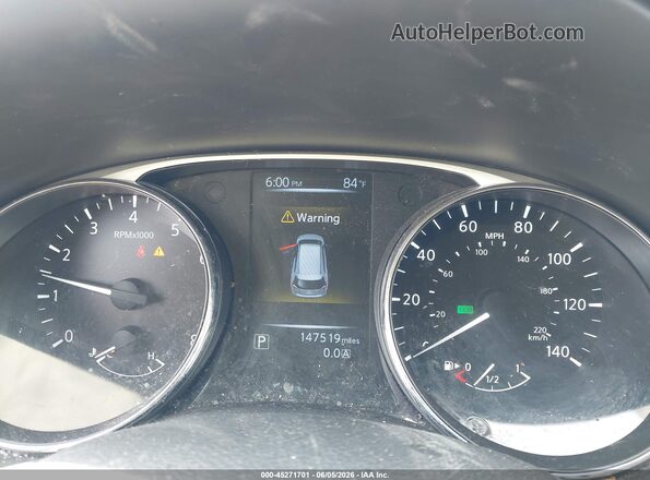 5N1AT2MTXGC783036 2016 NISSAN ROGUE Silver Вид задніх сидінь